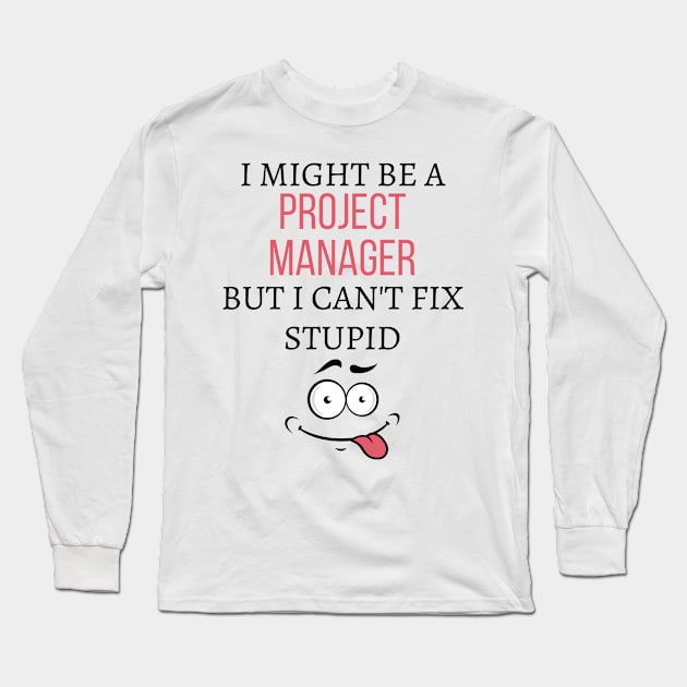 Project manager Long Sleeve T-Shirt by Mdath